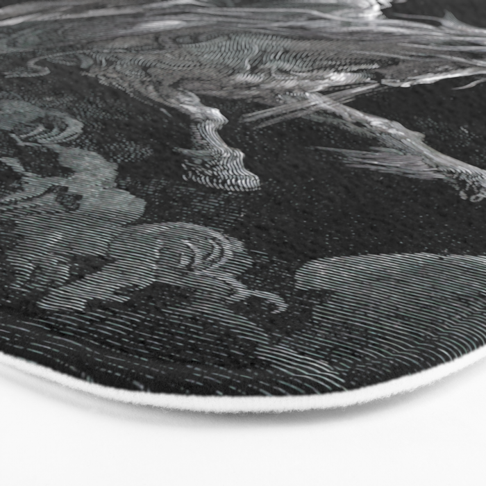 Death on the Pale Horse- Gustave Dore Bath Mat Gallery Image 3