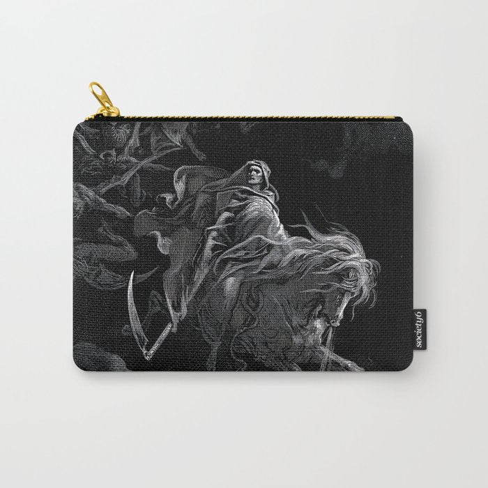 Death on the Pale Horse- Gustave Dore Carry All Pouch Gallery Image 1
