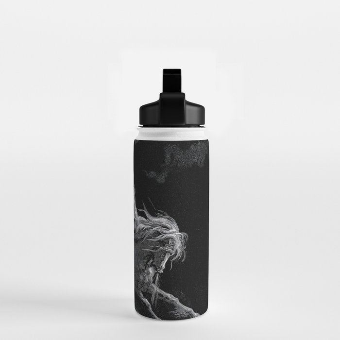 Death on the Pale Horse- Gustave Dore Water Bottle Gallery Image 2