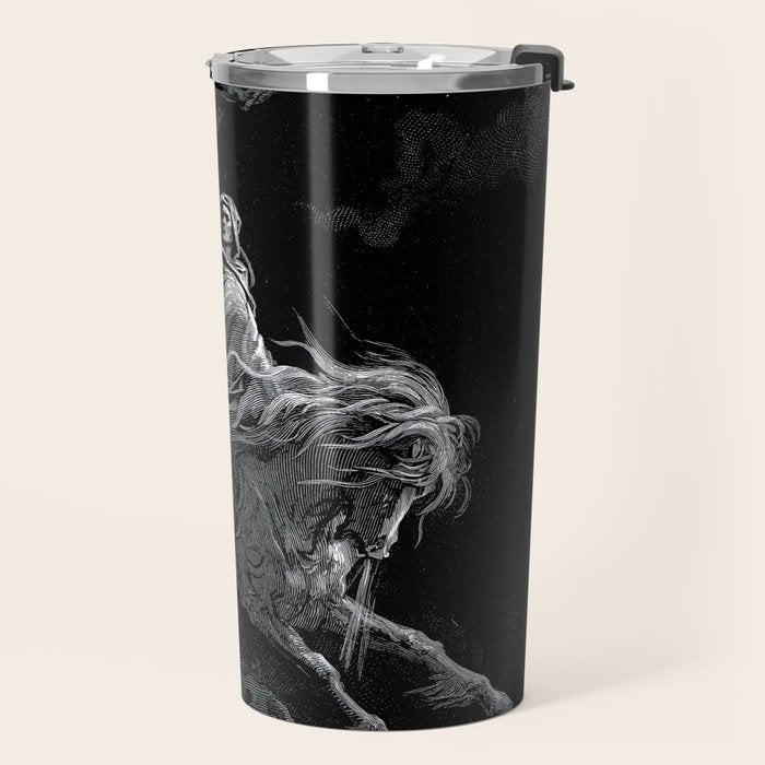 Death on the Pale Horse- Gustave Dore Travel Mug Gallery Image 2