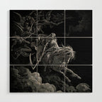 Death on the Pale Horse- Gustave Dore Wood Wall Art Gallery Image 1