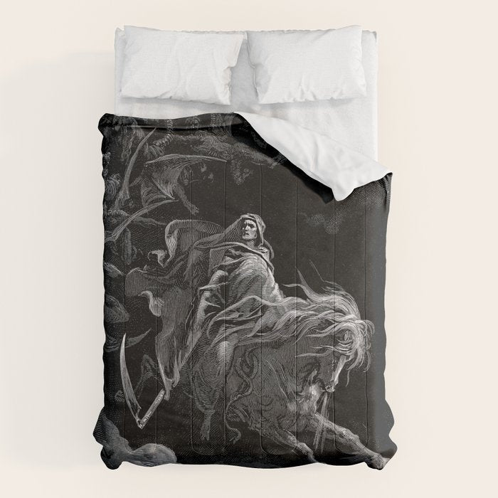 Death on the Pale Horse- Gustave Dore Comforter Gallery Image 6