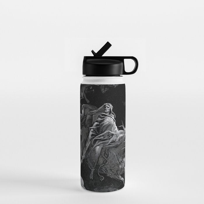 Death on the Pale Horse- Gustave Dore Water Bottle Gallery Image 1