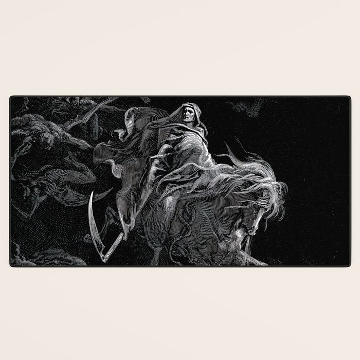 Death on the Pale Horse- Gustave Dore Desk Mat Gallery Image 3