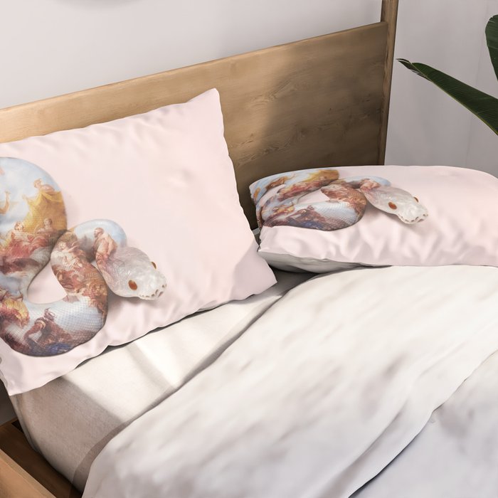 SNAKE PAINT Pillow Sham Gallery Image 2