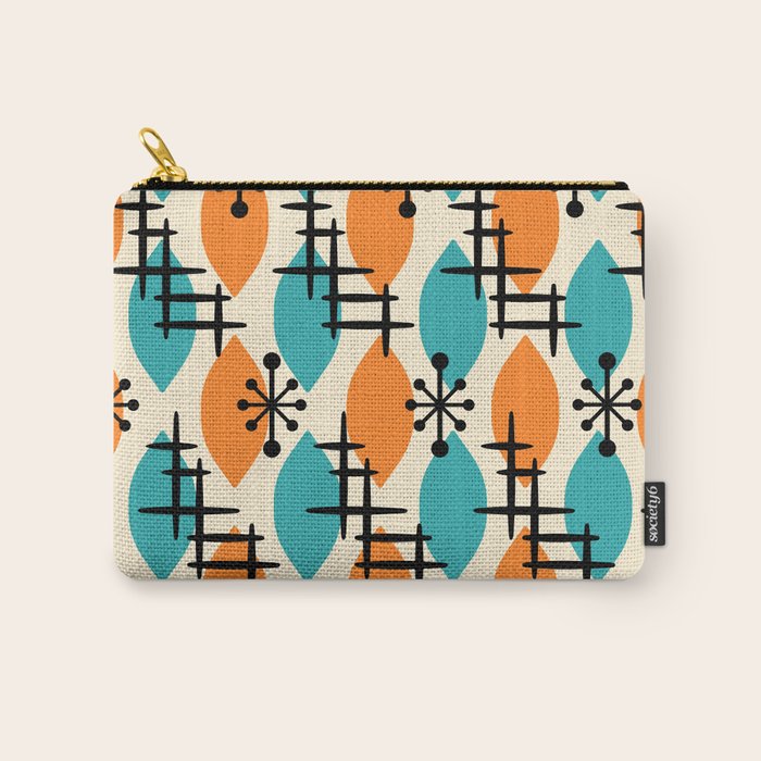 Mid Century Modern Atomic Drops 224 Carry All Pouch Gallery Image 1