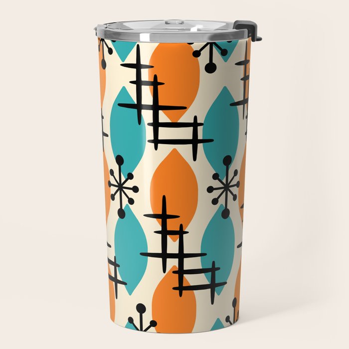 Mid Century Modern Atomic Drops 224 Travel Mug Gallery Image 2