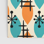 Mid Century Modern Atomic Drops 224 Poster Gallery Image 3