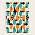 Mid Century Modern Atomic Drops 224 Poster Gallery Image 4