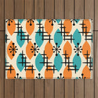 Mid Century Modern Atomic Drops 224 Outdoor Rug Gallery Image 1