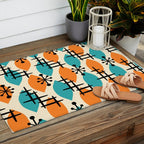 Mid Century Modern Atomic Drops 224 Outdoor Rug Gallery Image 2