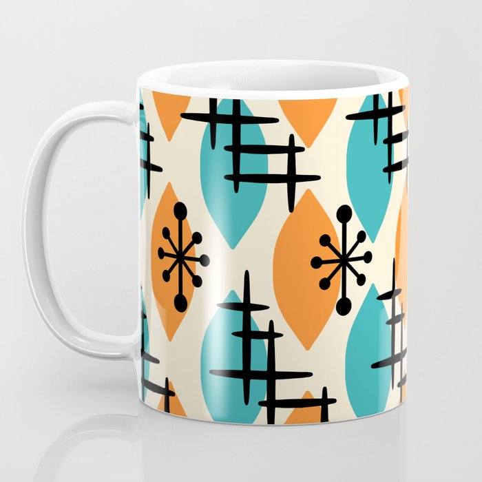 Mid Century Modern Atomic Drops 224 Coffee Mug Gallery Image 3