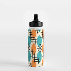 Mid Century Modern Atomic Drops 224 Water Bottle Gallery Image 2