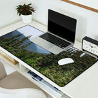 Mount Rainier Summer Adventure VII - Pacific Northwest Mountain Landscape Desk Mat Gallery Image 2
