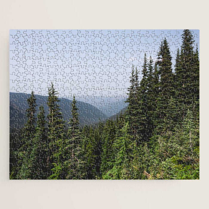 Mount Rainier Summer Adventure VII - Pacific Northwest Mountain Landscape Jigsaw Puzzle Gallery Image 1