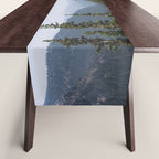 Mount Rainier Summer Adventure VII - Pacific Northwest Mountain Landscape Table Runner Gallery Image 1