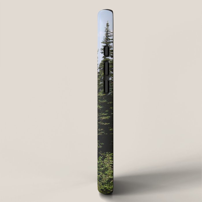 Mount Rainier Summer Adventure VII - Pacific Northwest Mountain Landscape iPhone Case Gallery Image 2
