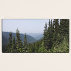Mount Rainier Summer Adventure VII - Pacific Northwest Mountain Landscape Desk Mat Gallery Image 3
