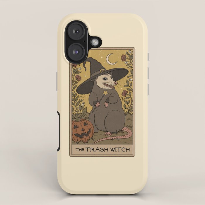 The Trash Witch - Possum Tarot iPhone Case Gallery Image 1