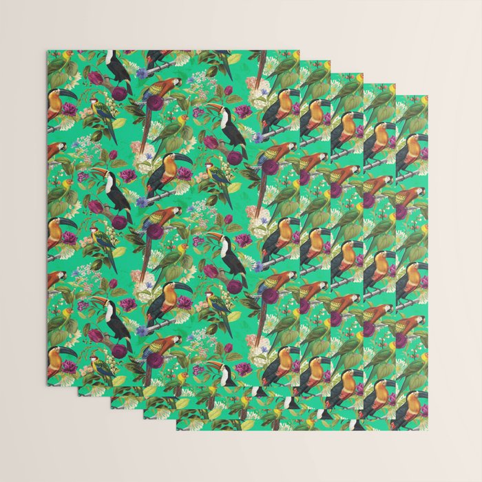 Toucan Jungle Wrapping Paper Gallery Image 3