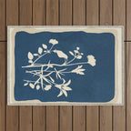 Leaf Design 21 Outdoor Rug Gallery Image 1