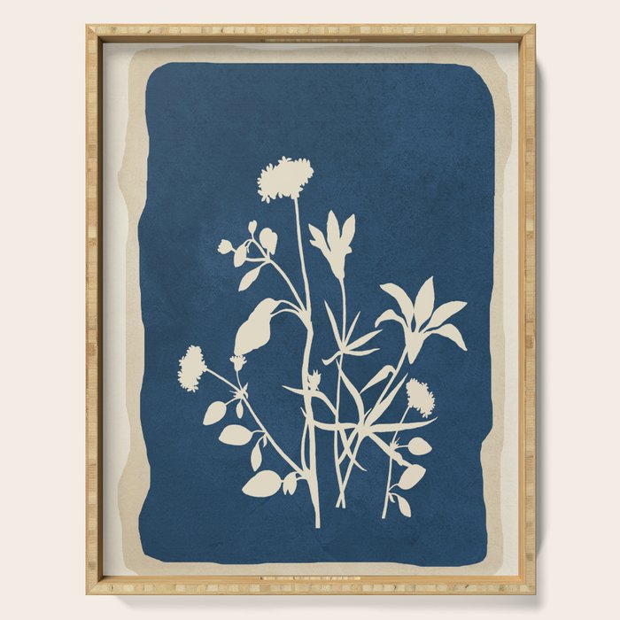 Leaf Design 21 Serving Tray Gallery Image 1