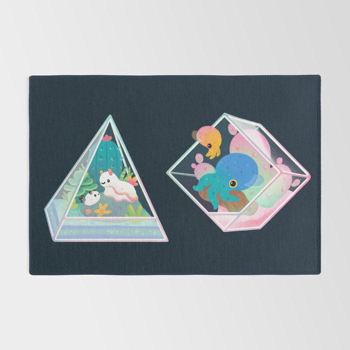 Ocean terrarium - Sea slug Rug Gallery Image 2