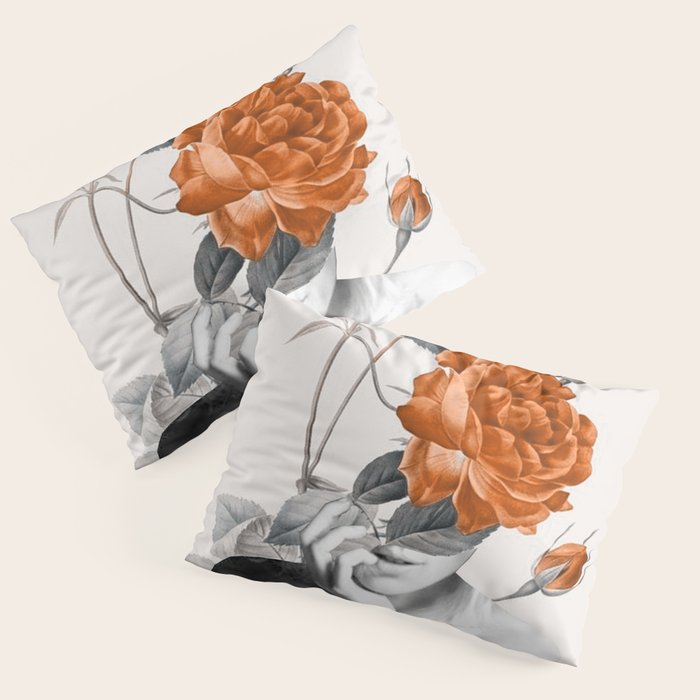 Rose 3 Pillow Sham Gallery Image 3