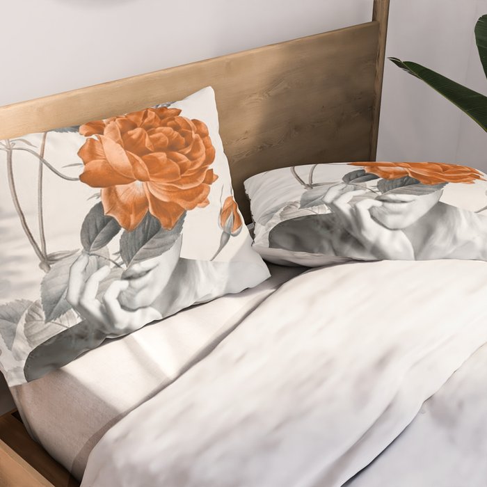 Rose 3 Pillow Sham Gallery Image 2