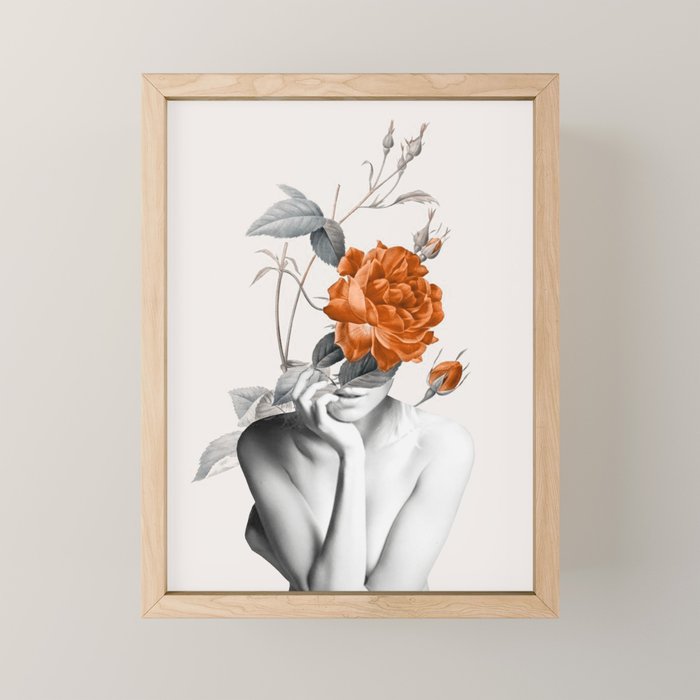 Rose 3 Mini Art Print Gallery Image 1