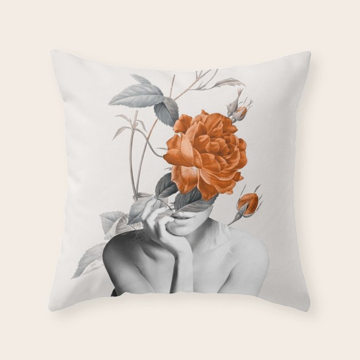 Rose 3 Throw Pillow Gallery Image 6