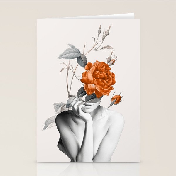 Rose 3 Stationery Card Gallery Image 2