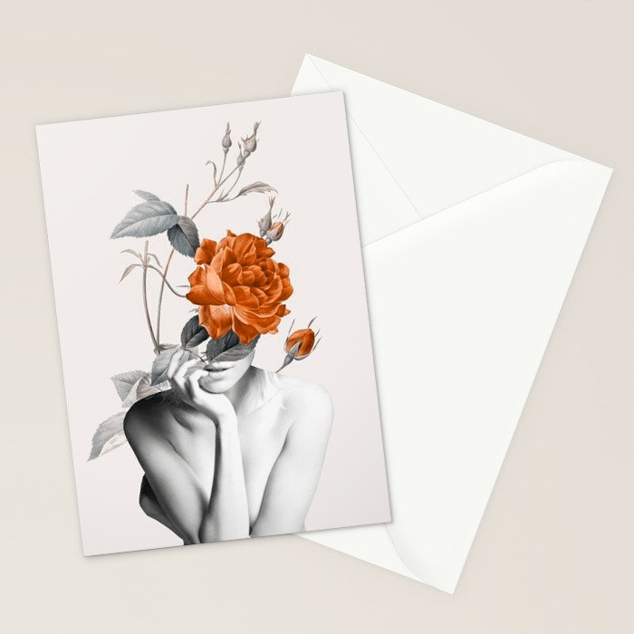 Rose 3 Stationery Card Gallery Image 2