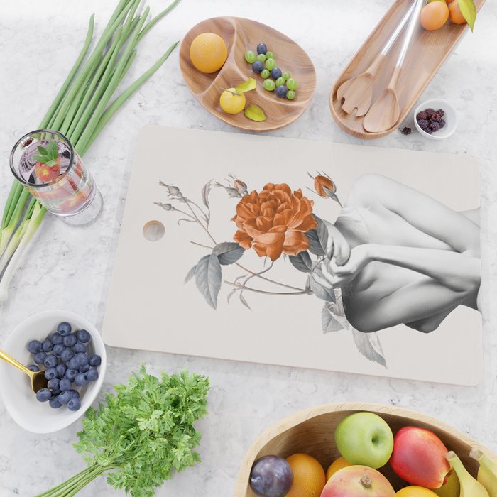 Rose 3 Cutting Board Gallery Image 2