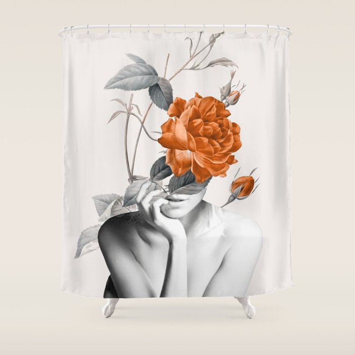 Rose 3 Shower Curtain Gallery Image 1