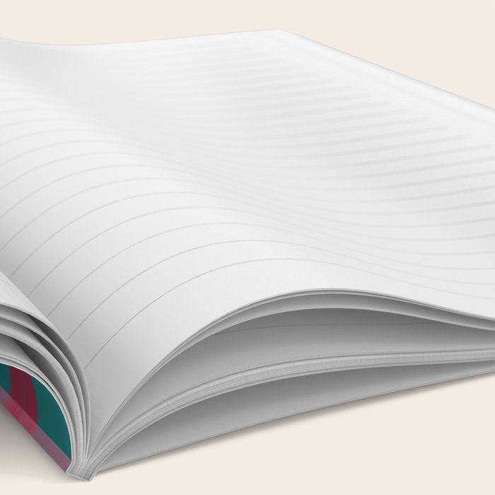 Classic Winter Plaid Flannel Notebook Gallery Image 2