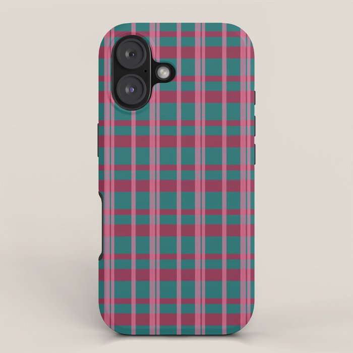 Classic Winter Plaid Flannel iPhone Case Gallery Image 1