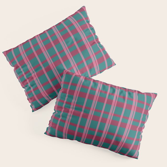 Classic Winter Plaid Flannel Pillow Sham Gallery Image 3
