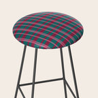 Classic Winter Plaid Flannel Stool Gallery Image 2