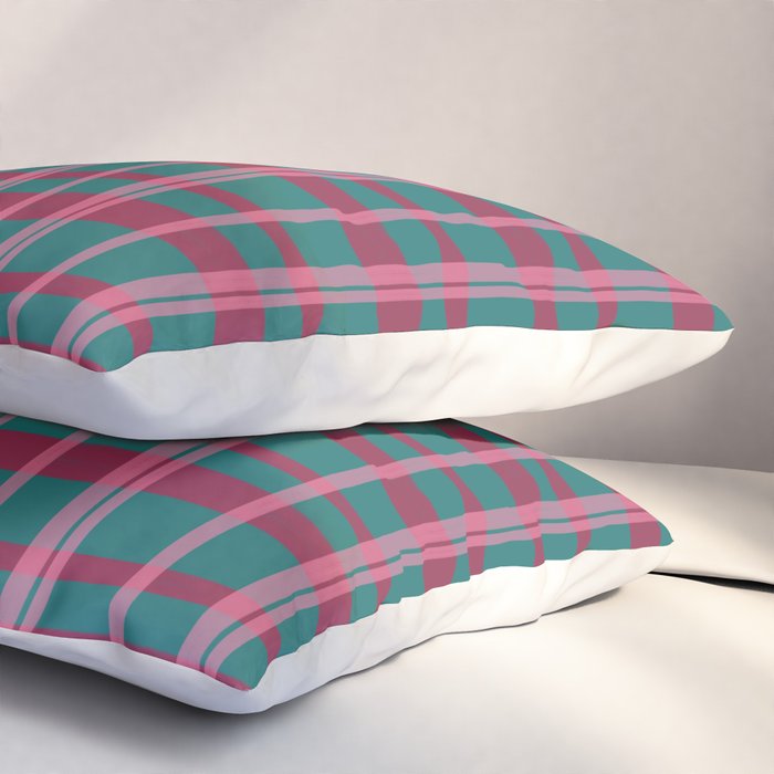 Classic Winter Plaid Flannel Pillow Sham Gallery Image 3