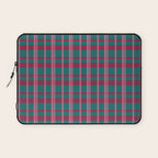 Classic Winter Plaid Flannel Laptop Sleeve Gallery Image 1