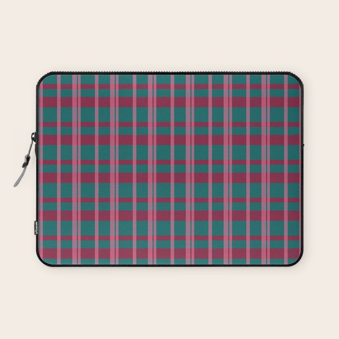 Classic Winter Plaid Flannel Laptop Sleeve Gallery Image 1