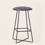 Classic Winter Plaid Flannel Stool Gallery Image 1