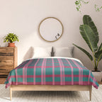 Classic Winter Plaid Flannel Comforter Gallery Image 3