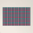 Classic Winter Plaid Flannel Welcome Mat Gallery Image 1