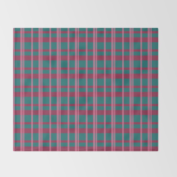 Classic Winter Plaid Flannel Throw Blanket Gallery Image 2