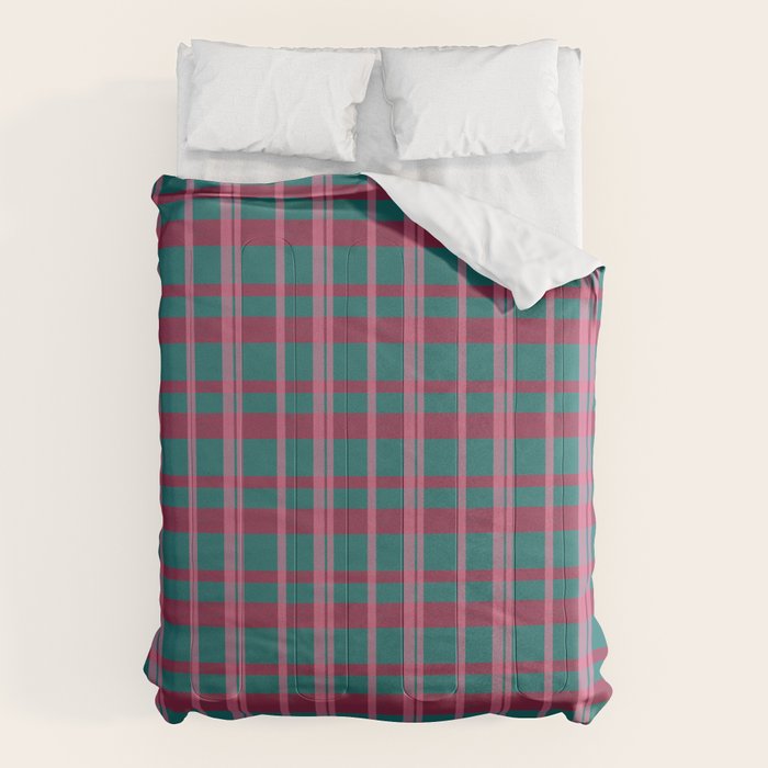 Classic Winter Plaid Flannel Comforter Gallery Image 6