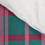 Classic Winter Plaid Flannel Comforter Gallery Image 4