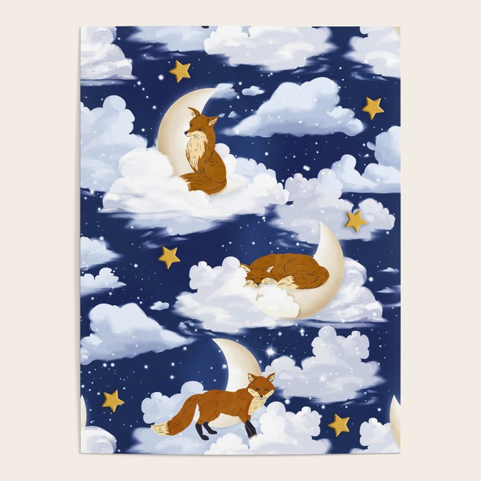 Enchanted Fox Moons Poster Gallery Image 4