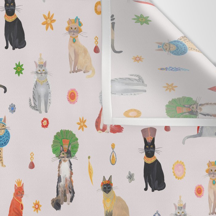 Cat Queens Wall Tapestry Gallery Image 3